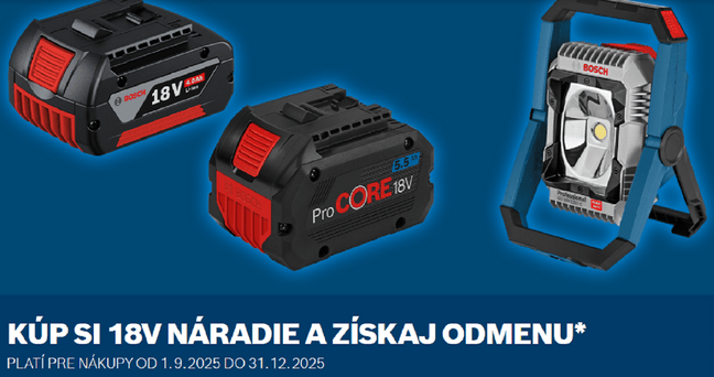 BOSCH PRO DEALS - NÁRADIE
