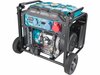 Inverteres keretes generátor 3F, 9kW, távirányító, alváz, HERON 8896235