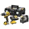 Sada náradia 12V 2x2,0Ah (DCD701+DCE089) Tstak VI DCK212D2T