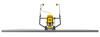 DeWALT STAHOVACIA VIBRAČNÁ LIŠTA DEWALT POWERSHIFT  DCPS330N
