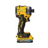 DeWALT Uťahovač rázový 1/4" 250Nm 18V XR 2x POWERSTACK 1,7 Ah bezuhlíkový DCF860E2T
