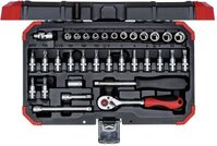 GEDORE RED Sada gola 1/4" 33 dielna R49003033 - 330051