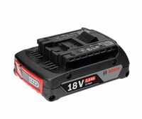 BOSCH Zasúvací akumulátor GBA 18 V 2,0 Ah M-B SD, 2,0 Ah, Li Ion