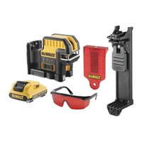 DeWALT DCE0822D1R - Akumulátorový krížový laser s olovnicou
