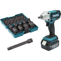 MAKITA DTW190JX3 - Akumulátorový rázový utahovac 18 V