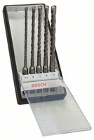 BOSCH 2607019929 - 5-dielna súprava vrtákov do kladív Robust Line SDS-plus-5 Ø 5,5,6,7,8,10 x 165mm