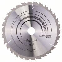 BOSCH 2608640807 - Pílový kotúc Speedline Wood 235 x 30/25 x 2,6 mm, 30