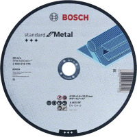 BOSCH Standard for Metal Straight Cutting Disc 230 mm, 22.23 mm - 2608619770
