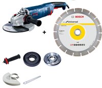 BOSCH GWS 24-230 JZ - 06018C3300A - Uhlová brúska + Diamantový rezací kotúč ECO for Universal