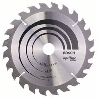 BOSCH 2608640725 - Pílový kotúc Optiline Wood 235 x 30/25 x 2,8 mm, 24