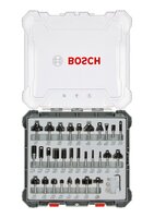 BOSCH Súprava frézovacích bitov, 30 ks, zmiešané, 8 mm driek - 2607017475