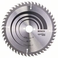 BOSCH 2608640629 - Pílový kotúc Optiline Wood 230 x 30 x 2,8 mm, 48