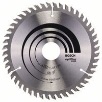 BOSCH 2608641175 - Pílový kotúc Optiline Wood 165 x 30 x 2,6 mm, 48