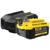 STANLEY SFMCB14M1 - Nabíjačka + 1ks 18V 4,0Ah akumulátor V20