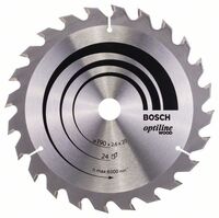 BOSCH 2608640612 - Pílový kotúc Optiline Wood 190 x 20/16 x 2,6 mm, 24