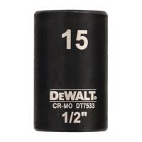DeWALT HLAVICE 15 MM 1/2 - KRATKA DT7533