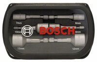 BOSCH 2607017569 - 6-dielna súprava maticových nadstavcov