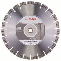 BOSCH Diamantový rezací kotúc Best for Concrete 350 x 20,00+25,40 x 3,2 x 15 mm