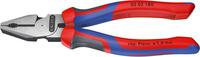 Kraft-kombinačné kliešte leštené s viackomponentnými rukoväťami 200mm KNIPEX