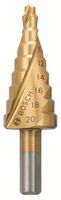 BOSCH Stupnovitý vrták z HSS-TiN 4 - 20 mm, 8,0 mm, 70,5 mm