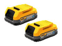 DeWALT DCBP034E2 – Sada 2 akumulátorov 18-54V XR PowerStack™ Li-Ion, 2x AKU 1,7Ah