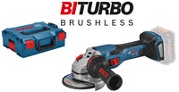 BOSCH GWS 18V-15 C - 0 601 9H6 000 - Akumulátorová uhlová brúska BITURBO - bez akumulátora a nabíjačky