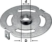 FESTOOL Kopírovací kroužek KR-D 17,0/OF 1400