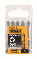 DeWALT NÁSTAVCE PRO RÁZOVÉ Utahovací 50mm PZ1 DT7390T