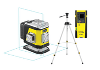 NIVEL SYSTEM Krížový laser 2×360° s modrým lúčom CL2B SET