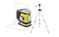 NIVEL SYSTEM Krížový laser 2×360° so zeleným lúčom CL2G SET