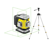NIVEL SYSTEM Krížový laser 3×360° so zeleným lúčom CL3G Set