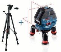 BOSCH GLL 3-50 + BT 150 Professional - 0 615 994 0CF - líniový laser so statívom