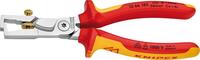Abisolier-/Kabelschere VDE s viackomponentnými rukoväťami 180mm qmm KNIPEX