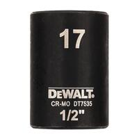 DeWALT HLAVICE 17 MM 1/2 - KRATKA DT7535