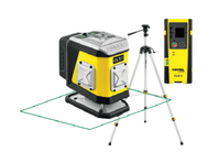 NIVEL SYSTEM Krížový laser 1×360° se zeleným paprskem CL1G SET