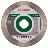 BOSCH Diamantový rezací kotúc Best for Ceramic 125 x 22,23 x 1,8 x 10 mm