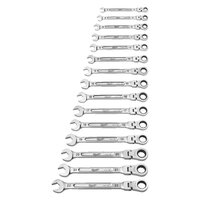 MILWAUKEE Očkoploché račňové kľúče 8 ÷ 22 mm MAX BITE™ s kĺbom sada 15 dielov 4932478558