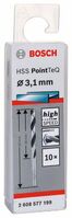 BOSCH Skrutkovitý vrták HSS PointTeQ 3,1 mm