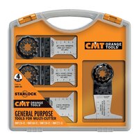 CMT Starlock Set pro multifunkcní náradí, 4 ks C-OMF-X4