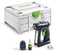 FESTOOL 576434 - Akumulátorové vrtací šroubovací C 18-Basic