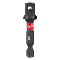 MILWAUKEE Adaptér 1/4" HEX na 3/8" štvorhran SHOCKWAVE™