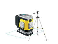 NIVEL SYSTEM Krížový laser 1×360° s modrým paprskem CL1B SET