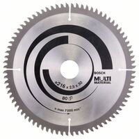 BOSCH 2608640447 - Pílový kotúc Multi Material 216 x 30 x 2,5 mm, 80