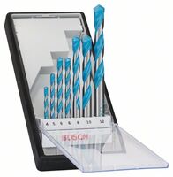 BOSCH 7-dielna súprava viacúcelových vrtákov Robust Line CYL-9 Multi Construction - 2607010543