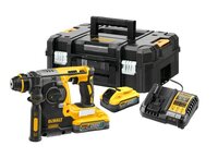 DeWALT Kladivo kombinované 18V SDS-Plus 24mm 2,1J PowerStack 2x5,0Ah Tstak  DCH273H2T