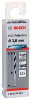 BOSCH Skrutkovitý vrták HSS PointTeQ 3,8 mm
