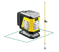 NIVEL SYSTEM Krížový laser 1×360° se zeleným paprskem CL1G SET