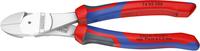 Kraftové bočné nožnice chrómované s viackomponentovými rukoväťami 200mm KNIPEX
