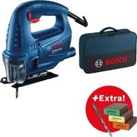 BOSCH GST 700 - 06012A7020 - Priamočiara píla + súprava farebných hubiek