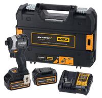DeWALT DCF85MP2T Aku rázový utahovák 1/4" 206Nm 18V XR 2x5,0 Ah MCLAREN